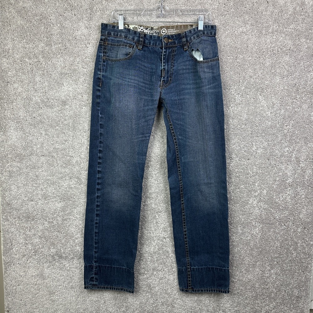 LR Geans By LrG Mens True Straight Fit Leg Denim Jeans Size‎ 32x30
